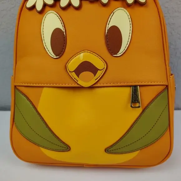 Disney Loungefly Mini Backpack Orange Bird 2023 EPCOT Flower and Garden - Picture 12 of 15
